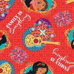 Disney® Red Family Is Everything Quilting Cotton Fabric -Michaels Fabric Sale 28810 64209 D653315 u 1