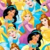 Disney® Multi Packed Princesses Quilting Cotton Fabric 2 Disney® Multi Packed Princesses Quilting Cotton Fabric -Michaels Fabric Sale 28810 65574 A62331 u