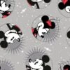 Disney Smile Mickey Grey Quilting Cotton Fabric 1 Disney Smile Mickey Grey Quilting Cotton Fabric -Michaels Fabric Sale 28810 65922 651331