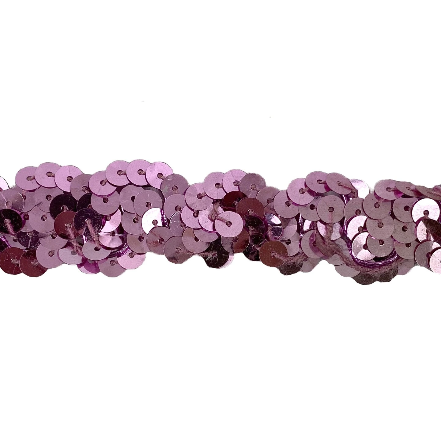 Belagio Sequin Trim, 1" Wide, Serpentine Design, 10-Yard Bolt, Pink 3 Belagio Sequin Trim, 1" Wide, Serpentine Design, 10-Yard Bolt, Pink