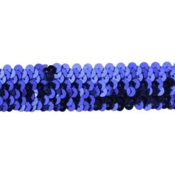Belagio Stretch Sequin Trim, 1" Wide, 10-Yard Bolt, Royal Blue 6 Belagio Stretch Sequin Trim, 1" Wide, 10-Yard Bolt, Royal Blue -Michaels Fabric Sale 2976503511193 1
