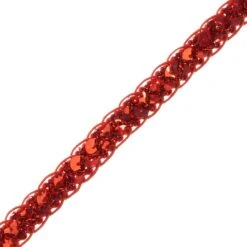 100yards Of Thea Sequin Braid Cord Trim | 100 Yard Cut Red 15 100yards Of Thea Sequin Braid Cord Trim | 100 Yard Cut Red -Michaels Fabric Sale 302755357947808 1