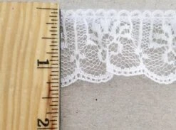 1" Ruffled Gathered Lace Trimming - 12 Continuous Yards! - Color Options! Black 11 1" Ruffled Gathered Lace Trimming - 12 Continuous Yards! - Color Options! Black -Michaels Fabric Sale 30658107821360