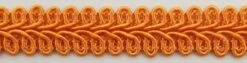 1/2" Chinese French Braid Gimp Trimming - 12 Continuous Yards - Many Colors! Orange