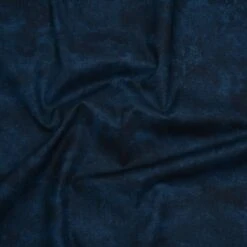 1 Yard Navy Quilting Cotton Toscana Collection Vibrant Abstract Material 44 Inch Width