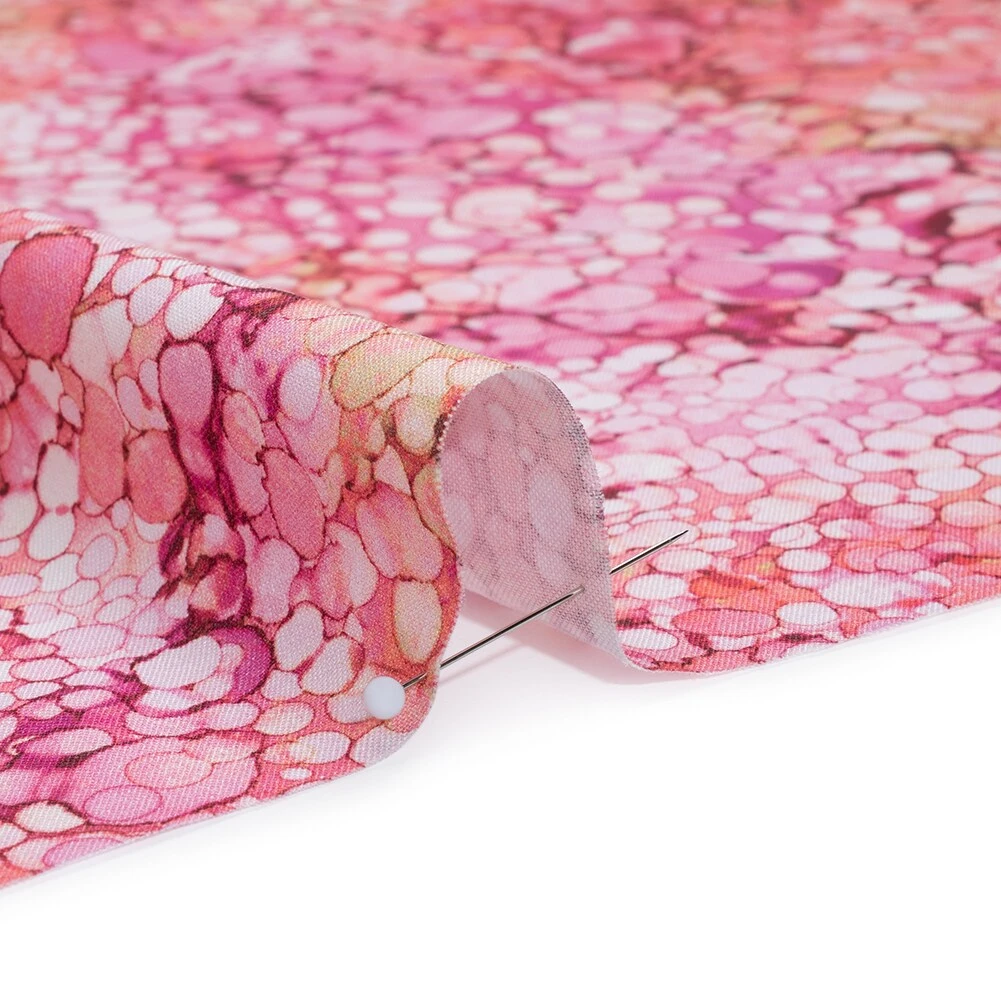 1 Yard Romance Bubbles Quilting Cotton Fabric Bliss Collection Pink Coral Design 43 Inch Width 12 1 Yard Romance Bubbles Quilting Cotton Fabric Bliss Collection Pink Coral Design 43 Inch Width - Image 10