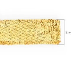 10 Yards Of 8 RowStarlight Hologram Stretch Sequin Trim | 10 Yard Cut Gold -Michaels Fabric Sale 317717756633008