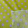 1 Yard Poly Cotton Fabric 1" Polka Dot Print, 58" Wide Durable Material For Apparel & Crafts Yellow/Pink -Michaels Fabric Sale 338950184379824 1