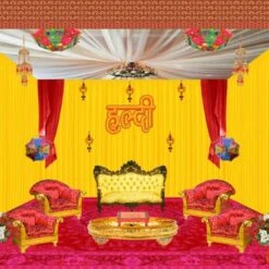 Haldi Ceremony Backdrop Indian Traditional Cloth 5x8 Feet Backdrop Haldi Banner Indian Wall Art Photo Decor Banner Indian Wedding Backdrop Decorative Cloth Haldi Stage Decor 25 Haldi Ceremony Backdrop Indian Traditional Cloth 5x8 Feet Backdrop Haldi Banner Indian Wall Art Photo Decor Banner Indian Wedding Backdrop Decorative Cloth Haldi Stage Decor -Michaels Fabric Sale 345580939769520