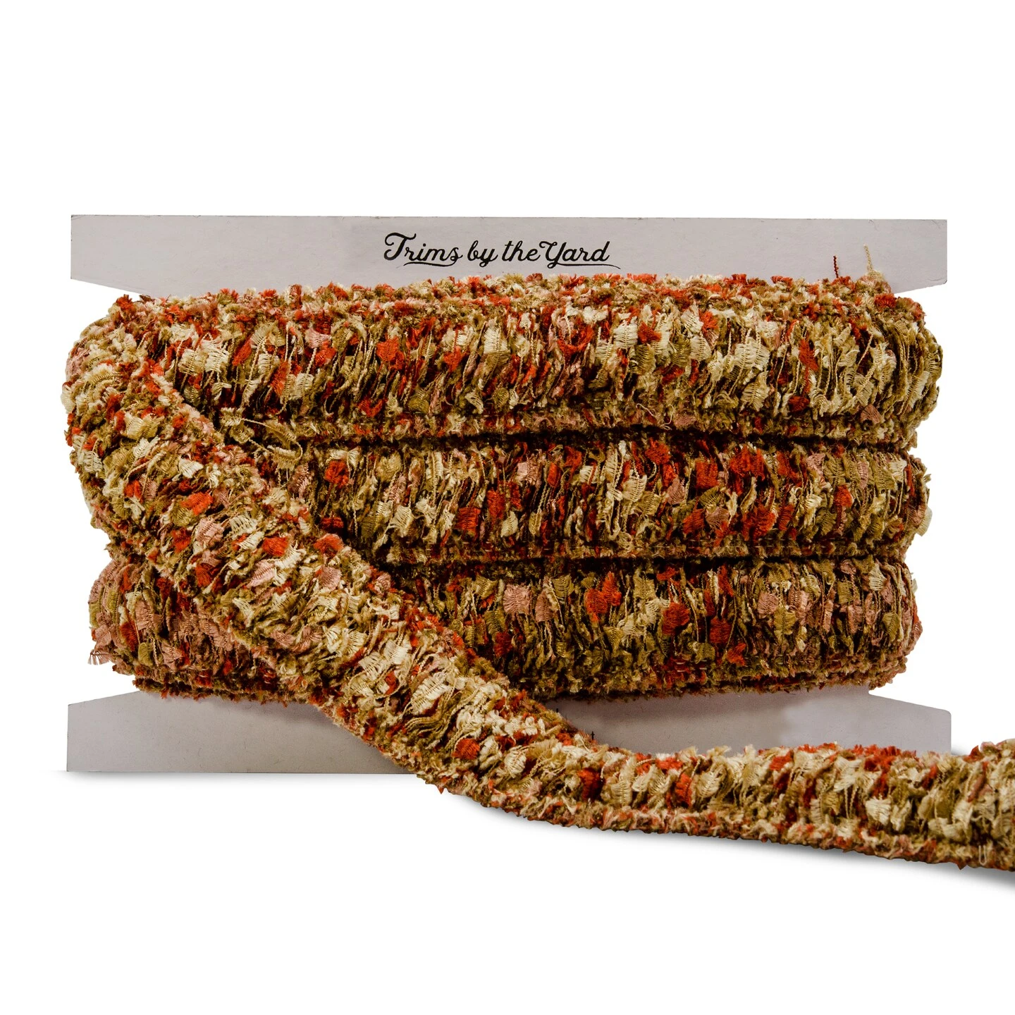 5 Yards Of Confetti Cut Fringe - Cinnamon Multi | 5 Yard Cut Black/ Gold 5 5 Yards Of Confetti Cut Fringe - Cinnamon Multi | 5 Yard Cut Black/ Gold - Image 3