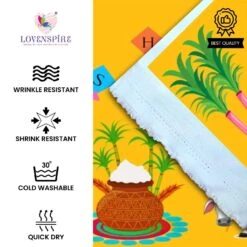 Happy Makar Sankranti Backdrop Banner - Sankranthi Decor Indian Harvest Festival Background Holiday Banner Wall Background Sankranti Party Celebration Decorations Photo Props 34 Happy Makar Sankranti Backdrop Banner - Sankranthi Decor Indian Harvest Festival Background Holiday Banner Wall Background Sankranti Party Celebration Decorations Photo Props -Michaels Fabric Sale 372749933213360 2