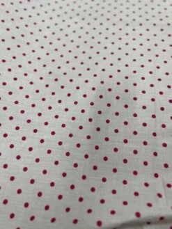 1 Yard Small Polka Dot Poly Cotton Fabric 60" White/Red 17 1 Yard Small Polka Dot Poly Cotton Fabric 60" White/Red -Michaels Fabric Sale 37470021756336 3