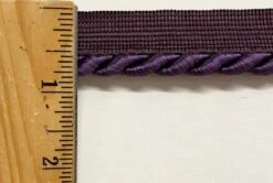 Large Twist Cord With Lip Piping Trimming - 6 Yards - Many Colors Available! Dark Purple 8 Large Twist Cord With Lip Piping Trimming - 6 Yards - Many Colors Available! Dark Purple -Michaels Fabric Sale 375493317422384
