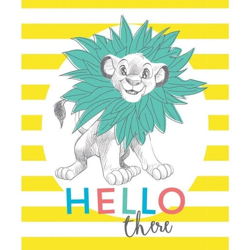 Disney Dress To Impress Collection - Lion King Simba Hello There Panel - Yellow 5 Disney Dress To Impress Collection - Lion King Simba Hello There Panel - Yellow - Image 3