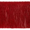 5 Yards Of 4" Metallic Chainette Fringe Trim | 5 Yard Cut Red -Michaels Fabric Sale 392445417510480 1
