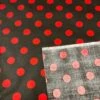 1 Yard Poly Cotton Fabric 1" Polka Dot Print, 58" Wide Durable Material For Apparel & Crafts Black/Red 1 1 Yard Poly Cotton Fabric 1" Polka Dot Print, 58" Wide Durable Material For Apparel & Crafts Black/Red -Michaels Fabric Sale 400462705993136