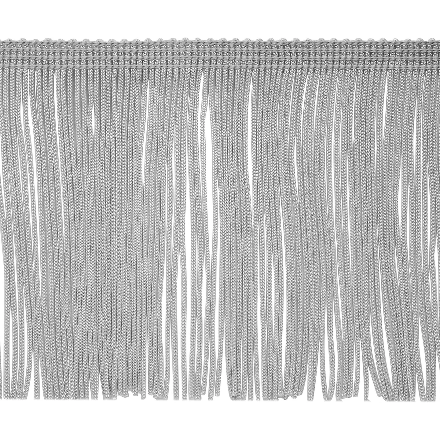 20 Yards Of 4" Chainette Fringe Trim | 20 Yard Cut Gray 10 20 Yards Of 4" Chainette Fringe Trim | 20 Yard Cut Gray - Image 8