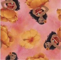 Disney's Moana Floral Toss Peach Cotton Fabric By The Yard 6 Disney's Moana Floral Toss Peach Cotton Fabric By The Yard -Michaels Fabric Sale 409703581958256 1