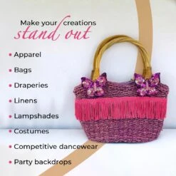 10 Yards Of 4" Chainette Fringe Trim | 10 Yard Cut Teal -Michaels Fabric Sale 414882905318992