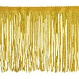 Belagio Chainette Fringe, 4" Wide, 10-Yard Bolt, Gold 3 Belagio Chainette Fringe, 4" Wide, 10-Yard Bolt, Gold
