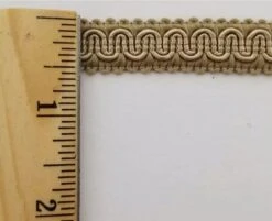1/2" Scroll Braid Gimp W/ Backing - 12 Continuous Yards - Many Color Options! Beige -Michaels Fabric Sale 415922522369328 1