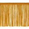 5 Yards Of 4" Chainette Fringe Trim | 5 Yard Cut Yellow Gold -Michaels Fabric Sale 423436639307408