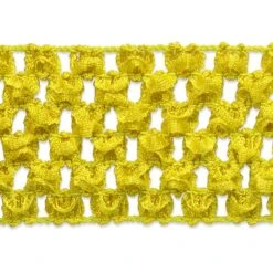 10 Yards Of 1 3/4" Crochet Stretch Trim | 10 Yard Cut Yellow 7 10 Yards Of 1 3/4" Crochet Stretch Trim | 10 Yard Cut Yellow -Michaels Fabric Sale 423438141654672 1