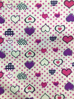 1 Yard Purple Hearts Poly Cotton Fabric 59/60 Inches Width 7 1 Yard Purple Hearts Poly Cotton Fabric 59/60 Inches Width -Michaels Fabric Sale 432462476488112 2