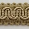 1/2" Scroll Braid Gimp W/ Backing - 12 Continuous Yards - Many Color Options! Beige