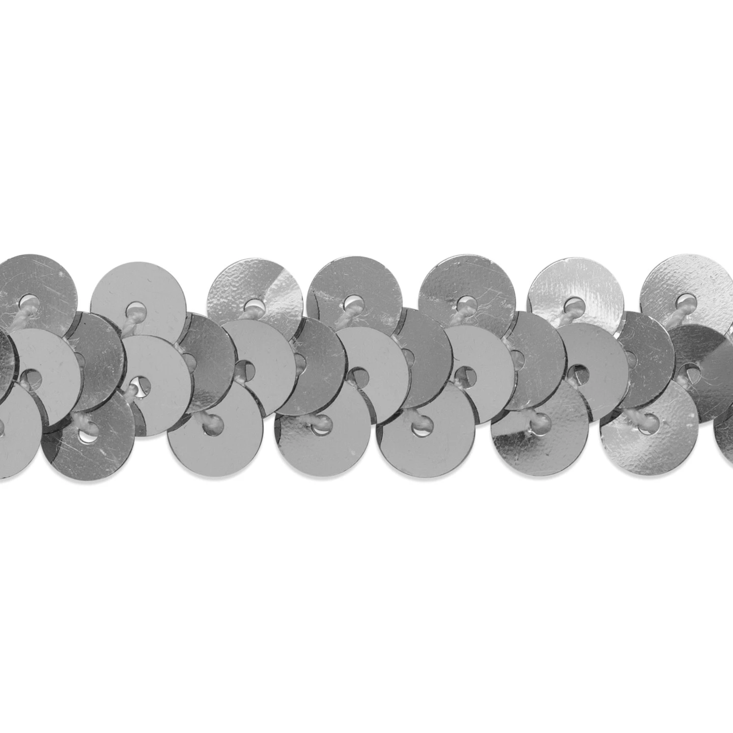 20 Yards Of 1 Row 3/8" Metallic Stretch Sequin Trim | 20 Yard Cut Orange 4 20 Yards Of 1 Row 3/8" Metallic Stretch Sequin Trim | 20 Yard Cut Orange - Image 2