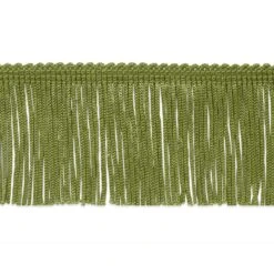 5 Yards Of 2" Chainette Fringe Trim | 5 Yard Cut Sage