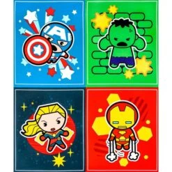 Licensed Marvel Prints Marvel Comics - Marvel Kawaii Collection - Heroes Panel Cotton Fabric By The Panel -Michaels Fabric Sale 4611716345710890416 2