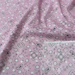 1 Yard Bandana Print Poly Cotton Fabric 58" Pink 17 1 Yard Bandana Print Poly Cotton Fabric 58" Pink -Michaels Fabric Sale 4611751996553045424 1
