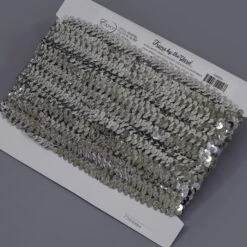 20 Yards Of 1 Row 3/8" Metallic Stretch Sequin Trim | 20 Yard Cut Orange 12 20 Yards Of 1 Row 3/8" Metallic Stretch Sequin Trim | 20 Yard Cut Orange -Michaels Fabric Sale 4611784710374852240