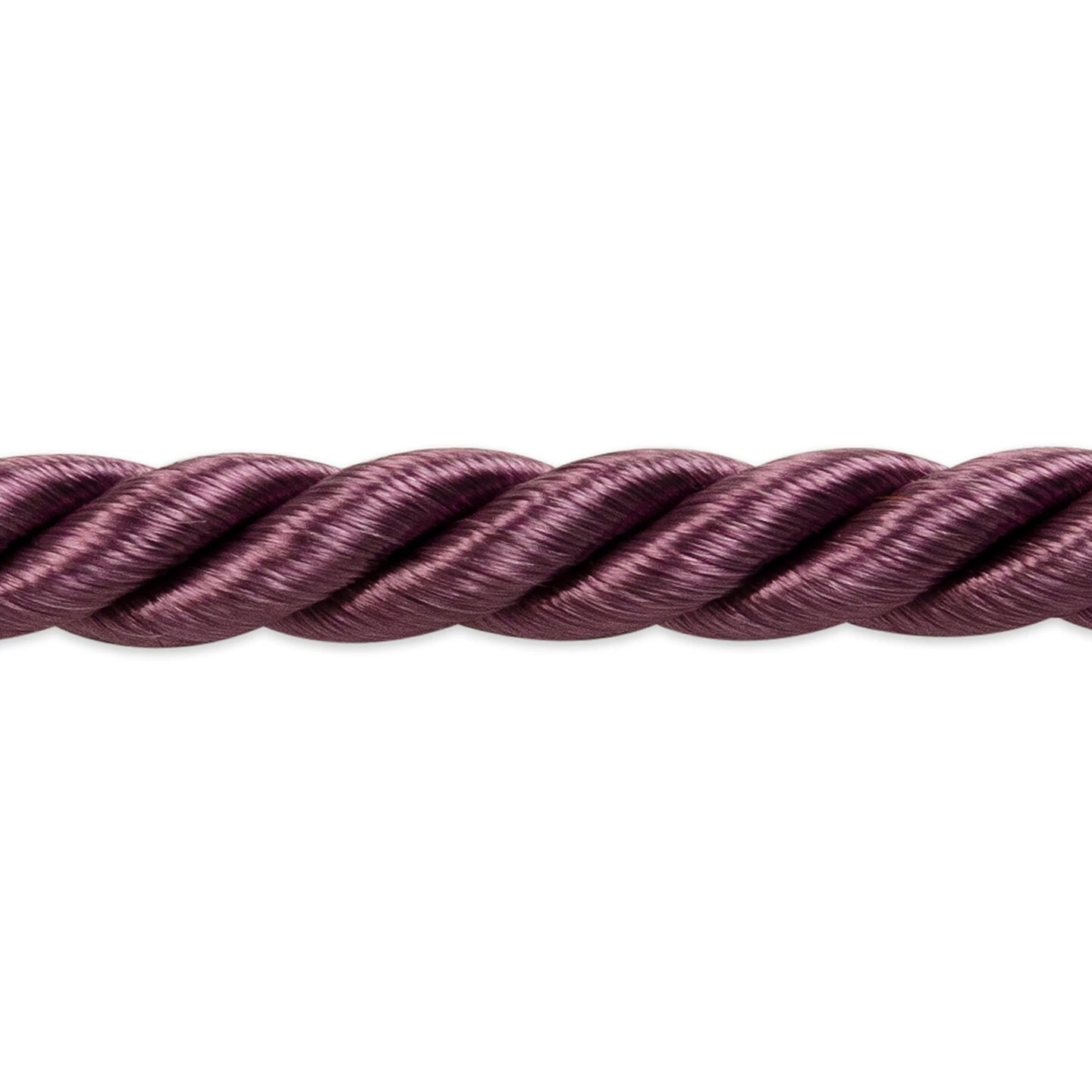 20 Yards Of Charlotte 3/16" Twisted Cord Trim | 20 Yard Cut Cranberry 4 20 Yards Of Charlotte 3/16" Twisted Cord Trim | 20 Yard Cut Cranberry - Image 2