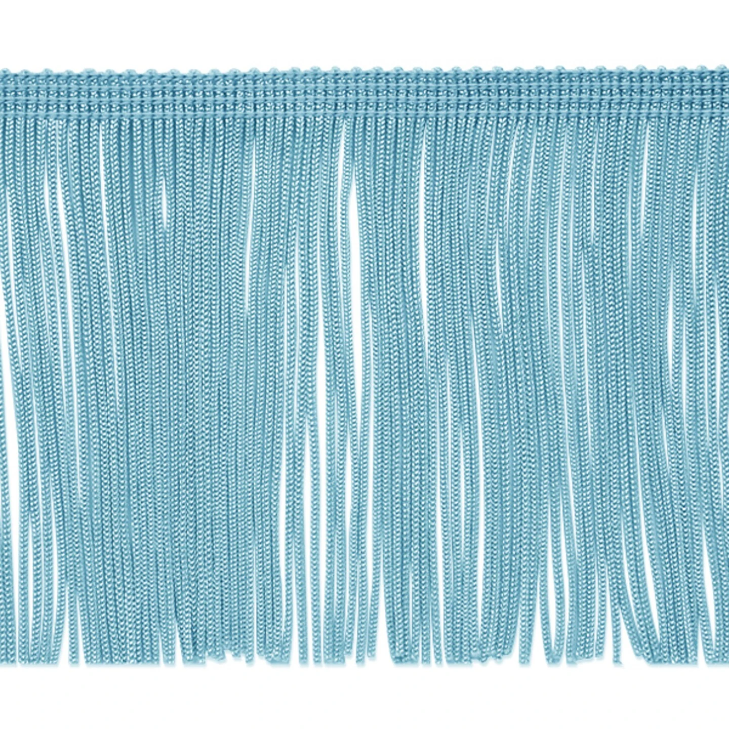 5 Yards Of 4" Chainette Fringe Trim | 5 Yard Cut Light Blue 10 5 Yards Of 4" Chainette Fringe Trim | 5 Yard Cut Light Blue - Image 8