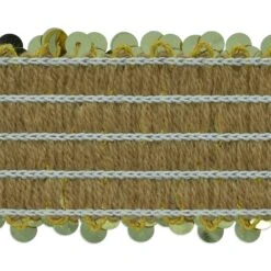 5 Yards Of 5 Row 1 3/4" Metallic Stretch Sequin Trim | 5 Yard Cut Black 11 5 Yards Of 5 Row 1 3/4" Metallic Stretch Sequin Trim | 5 Yard Cut Black -Michaels Fabric Sale 4611956832456618832