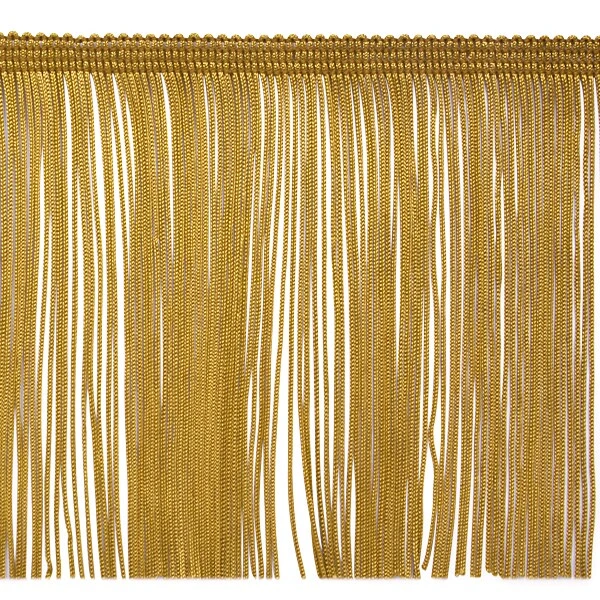 5 Yards Of 6" Chainette Fringe Trim, Polyester, Decorative, Versatile For Costumes Yellow 4 5 Yards Of 6" Chainette Fringe Trim, Polyester, Decorative, Versatile For Costumes Yellow - Image 2