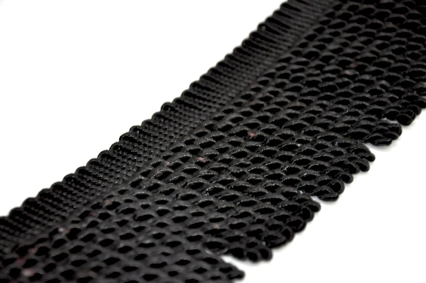 Belagio Bullion Fringe Trim, 4" Wide, Softer Collection, 15 Yards, Black 4 Belagio Bullion Fringe Trim, 4" Wide, Softer Collection, 15 Yards, Black - Image 2