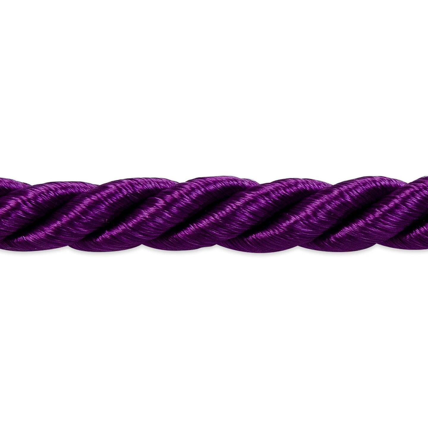 20 Yards Of Charlotte 3/16" Twisted Cord Trim | 20 Yard Cut Purple 10 20 Yards Of Charlotte 3/16" Twisted Cord Trim | 20 Yard Cut Purple - Image 8