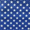 1 Yard Royal And White Stars Poly Cotton Fabric 59/60 Inch Width -Michaels Fabric Sale 4612191229026381232