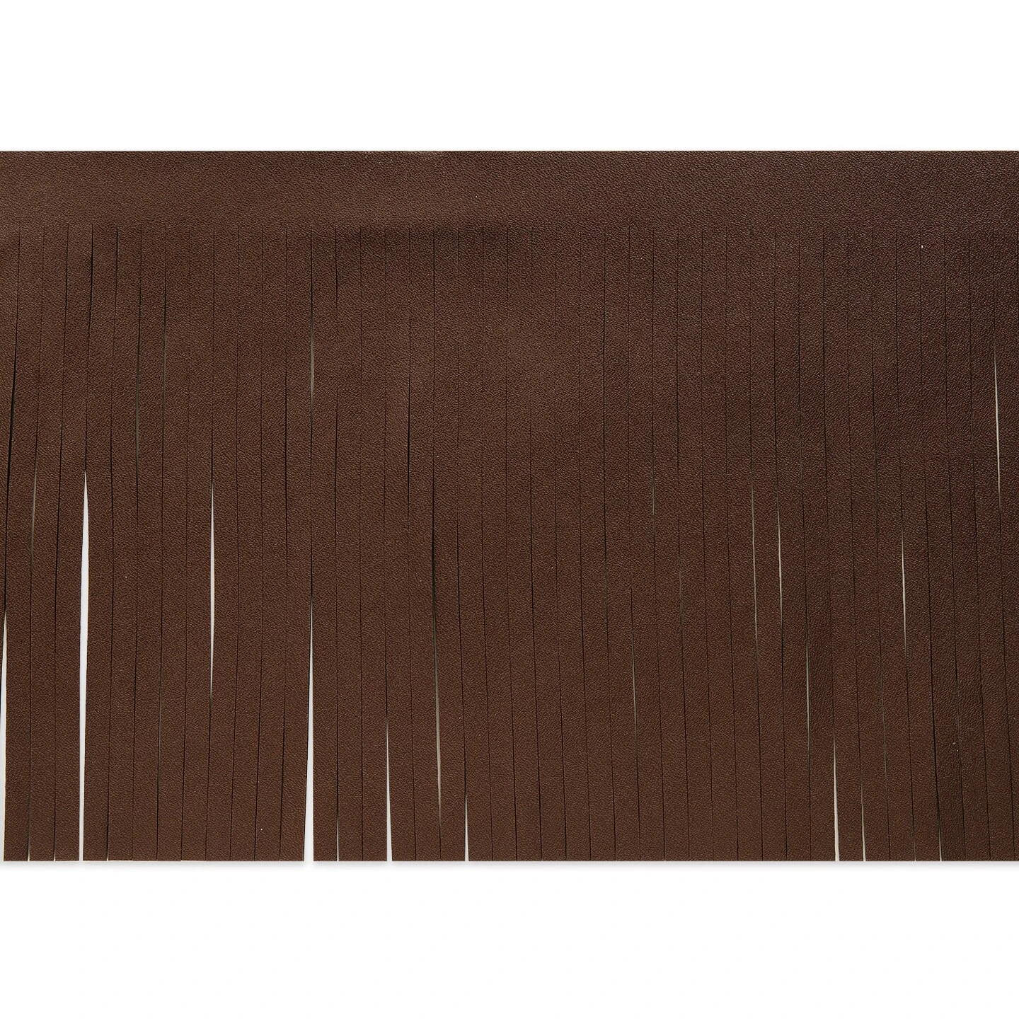 5 Yards Of 6" Premium Vegan Leather Fringe Trim | 5 Yard Cut Brown 10 5 Yards Of 6" Premium Vegan Leather Fringe Trim | 5 Yard Cut Brown - Image 8