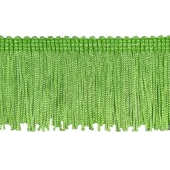 10 Yards Of 2" Stretch Chainette Fringe Trim | 10 Yard Cut Lime