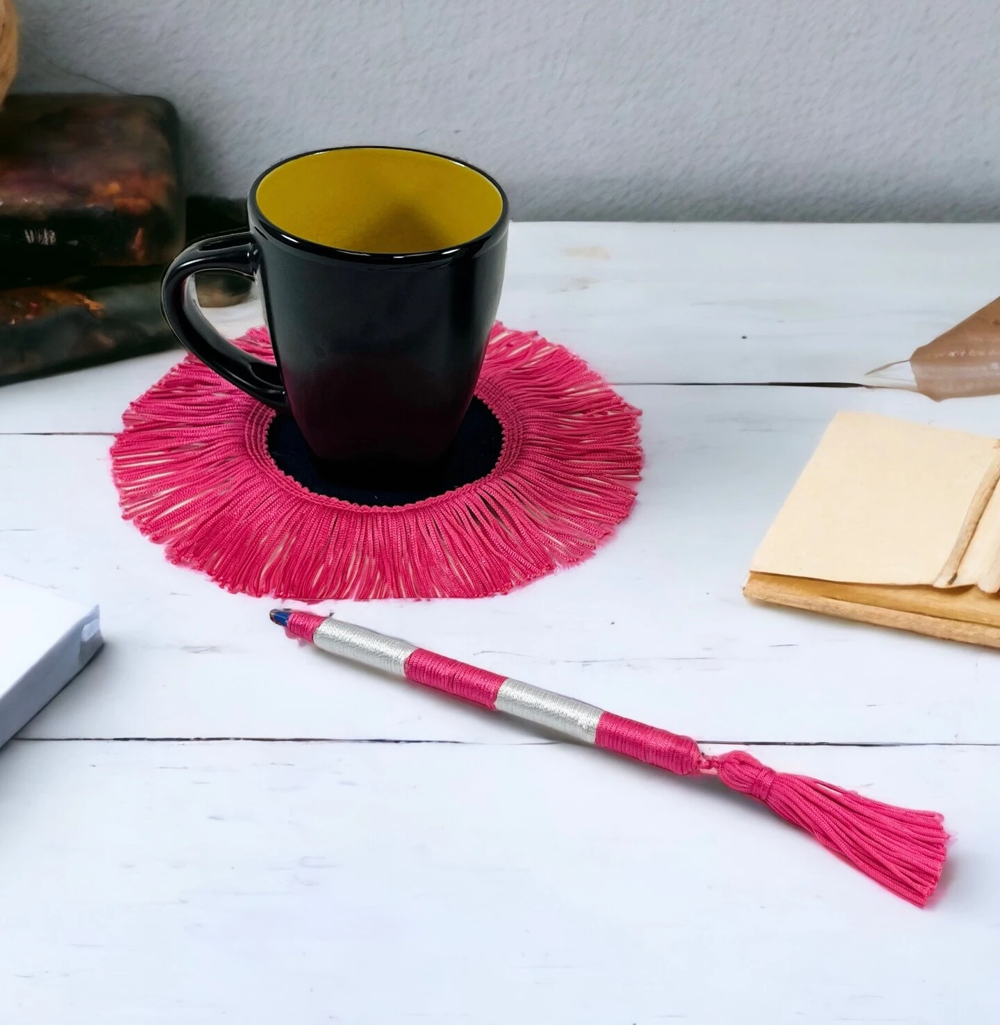 10 Yards Of 2" Stretch Chainette Fringe Trim | 10 Yard Cut Red 8 10 Yards Of 2" Stretch Chainette Fringe Trim | 10 Yard Cut Red - Image 6