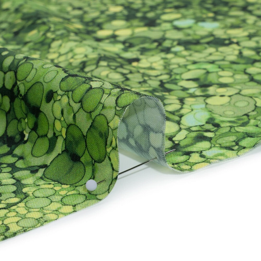 1 Yard Rainforest Bubbles Printed Quilting Cotton By Northcott 43 Inches Width 5 1 Yard Rainforest Bubbles Printed Quilting Cotton By Northcott 43 Inches Width - Image 3