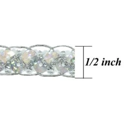 100yards Of Thea Sequin Braid Cord Trim | 100 Yard Cut Red 12 100yards Of Thea Sequin Braid Cord Trim | 100 Yard Cut Red -Michaels Fabric Sale 491885853439904