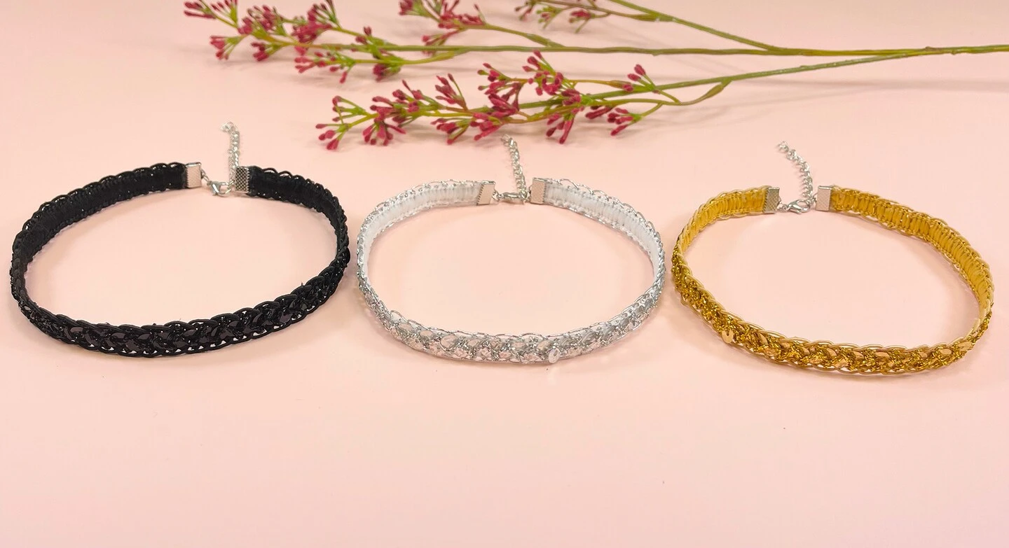 100yards Of Thea Sequin Braid Cord Trim | 100 Yard Cut Red 7 100yards Of Thea Sequin Braid Cord Trim | 100 Yard Cut Red - Image 5