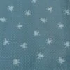 GENERIC Aqua With White Dots And Flowers By 66 Inches Long -Michaels Fabric Sale 50049155212208