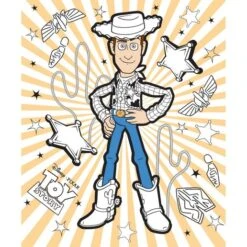 Disney·Pixar Coloring Collection - Toy Story Color Me Panel - Multi -Michaels Fabric Sale 512127508384048 2