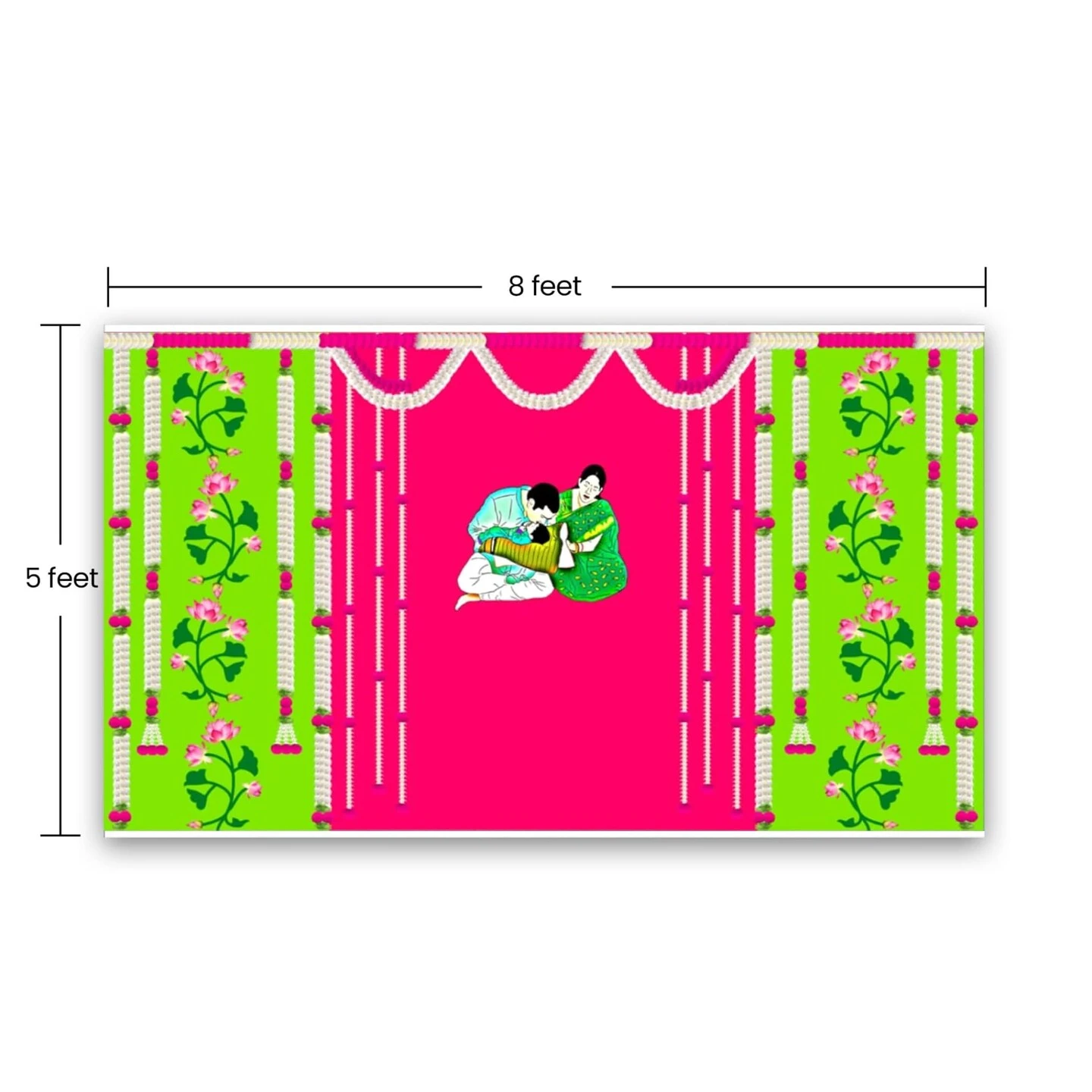 Anaprasana Backdrop, Annaprashan Banner, Annaprashan Backdrop, Annaprashan Ceremony, Annaprasana Decor, Baby Shower Decor 18 Anaprasana Backdrop, Annaprashan Banner, Annaprashan Backdrop, Annaprashan Ceremony, Annaprasana Decor, Baby Shower Decor - Image 16